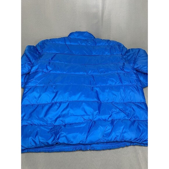 Children’s Place Jacket Boys Size Large 10/12 At Sea Blue Full Zip Puffer Coat - Picture 6 of 7